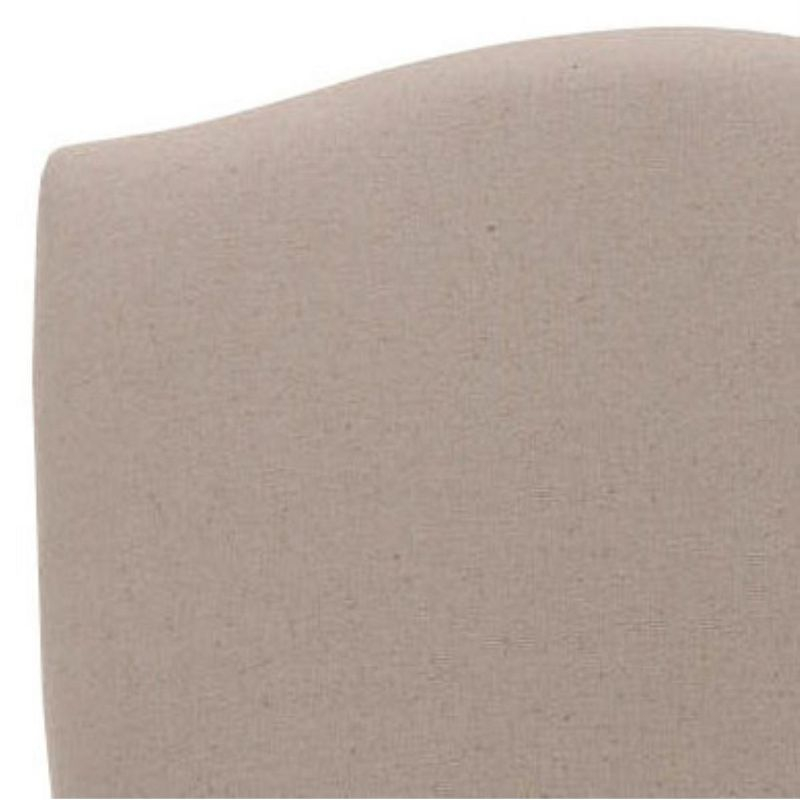 Rachel Arm Chair With Nail Head Trim - MCR4539 - Taupe - Safavieh Couture