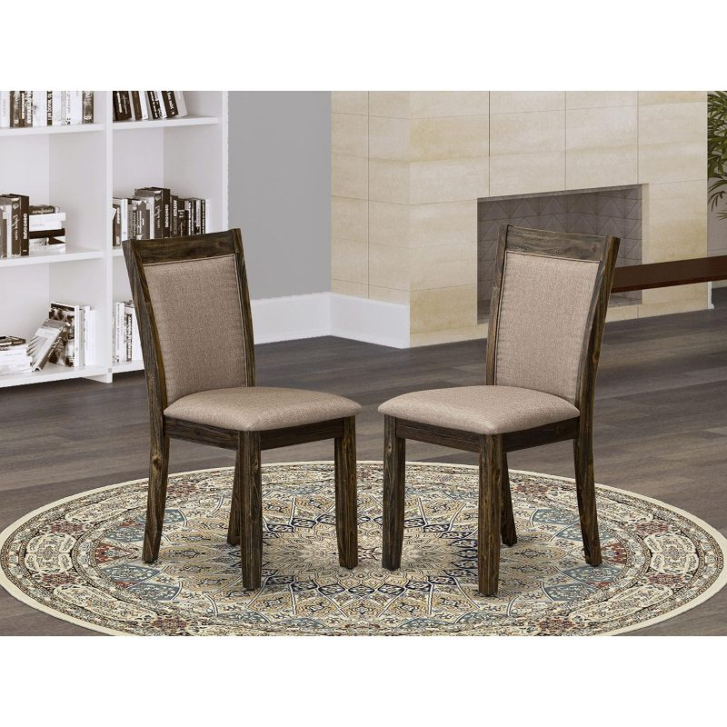 Polen 18'' H Linen Fabric Upholstered Side Chair