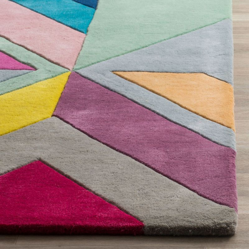 Fifth Avenue FTV112 Hand Tufted Runner Rug - Gray/Multi - 2'3"x9' - Safavieh.