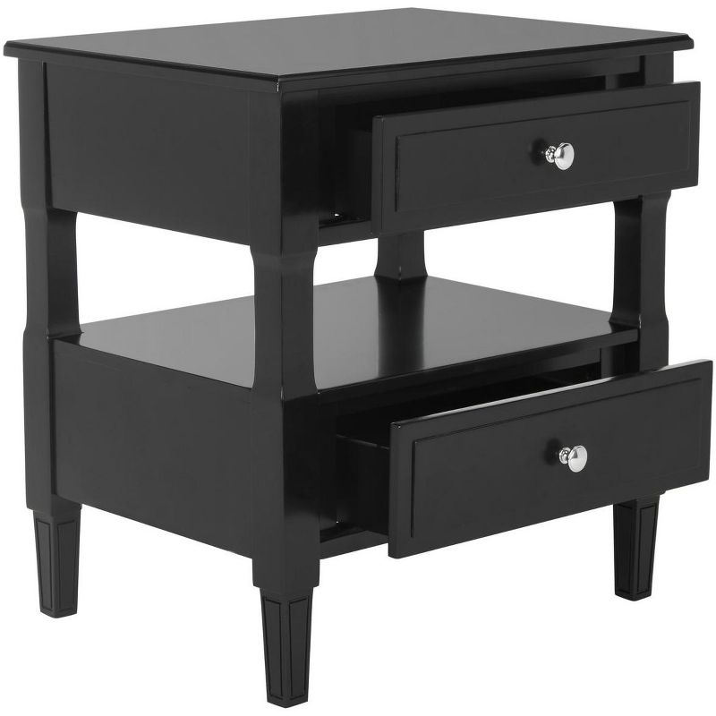 Jenson Side Table - Black - Safavieh.