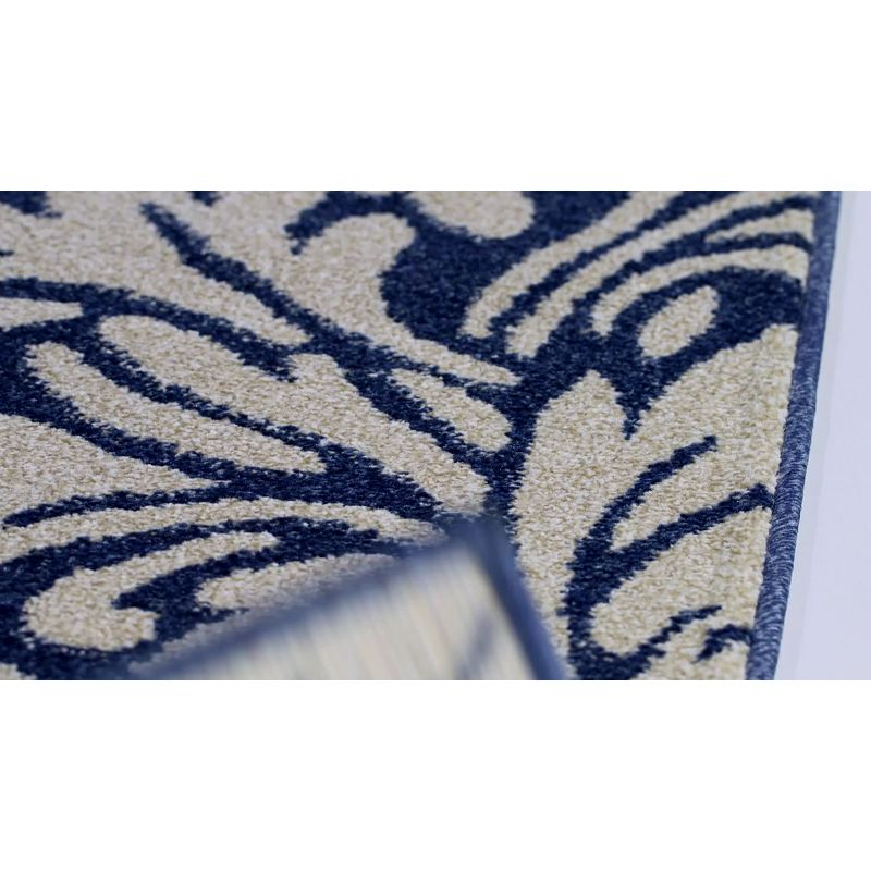 Amherst AMT425 Power Loomed Indoor Accent Rug - Dark Grey/Beige - 3'x5' - Safavieh