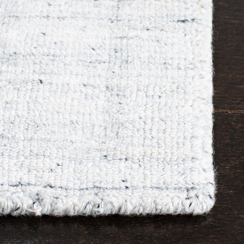 Mirage MIR176 Hand Loomed Indoor Area Rug - Ivory/Silver - 6'x6' - Safavieh
