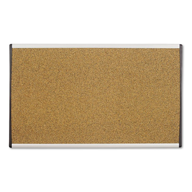 Quartet ARC Frame Cork Cubicle Board 18 x 30 Tan Aluminum Frame ARCB3018