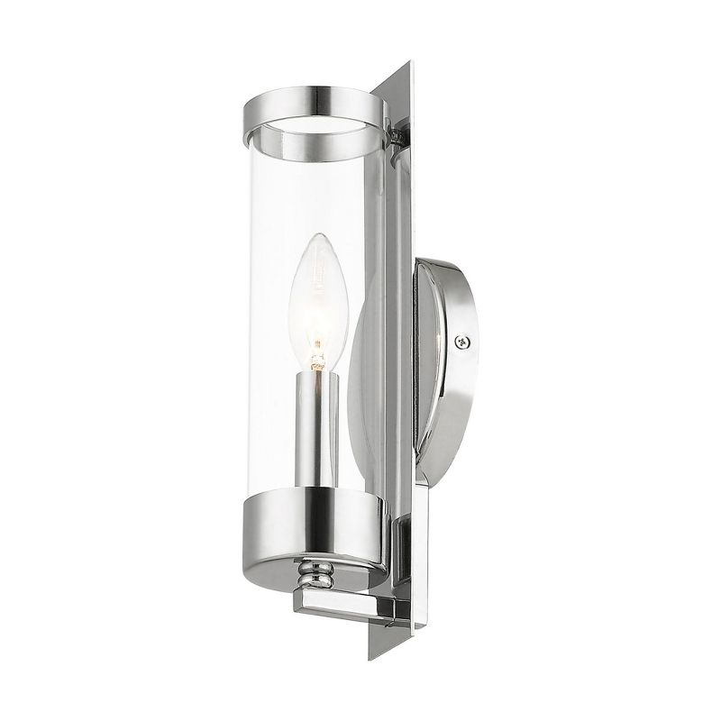 Livex Lighting Castleton 1 - Light Sconce in  Polished Chrome