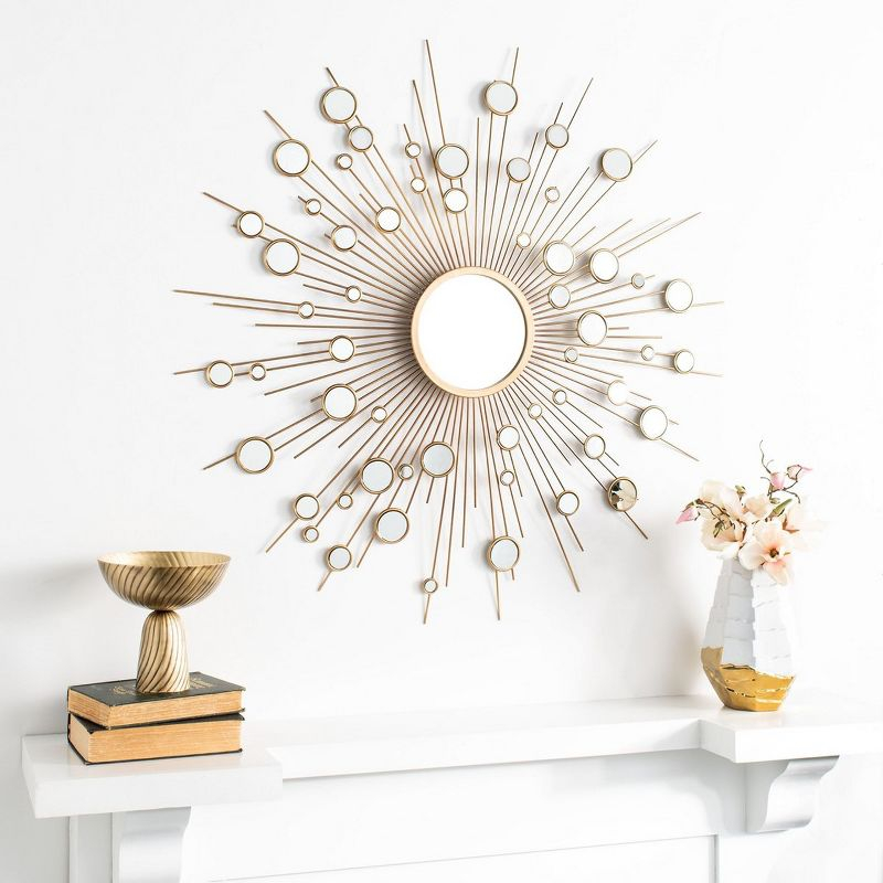 Ariah Sunburst Mirror - Gold - Safavieh