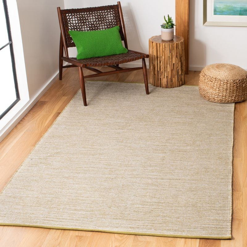 Montauk MTK250 Hand Woven, Flat Weave Indoor Area Rug - Green Olive - 5'x8' - Safavieh