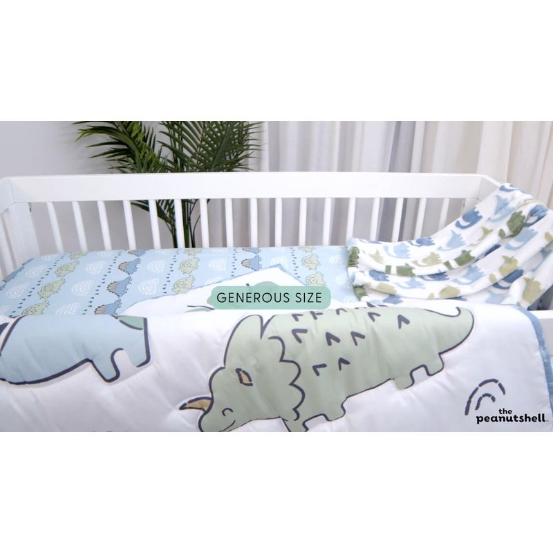 The Peanutshell Crib Bedding Set for Baby Boys and Girls, Boho Celestial, 3 Pieces