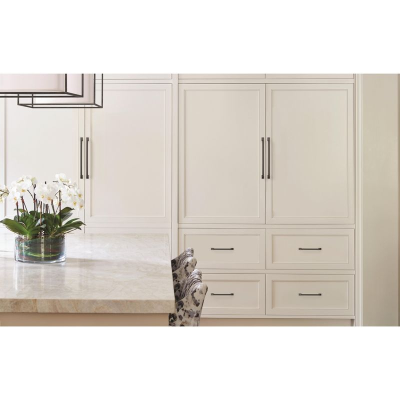 Amerock Westerly 6-5/16 inch (160mm) Center-to-Center Black Bronze Cabinet Pull