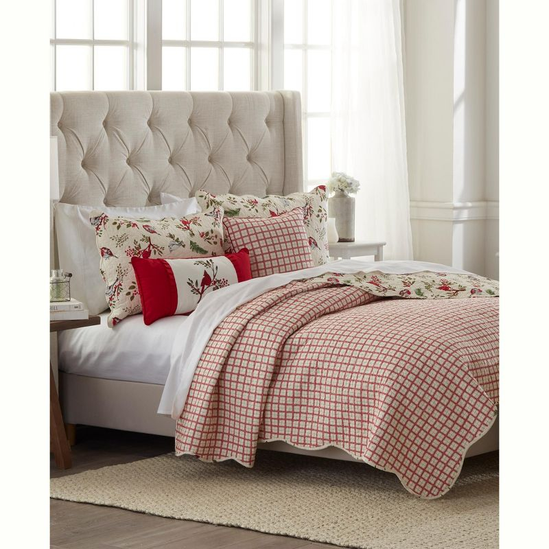 C&F Home Sprig Birds Full/Queen 3 Piece Quilt Set