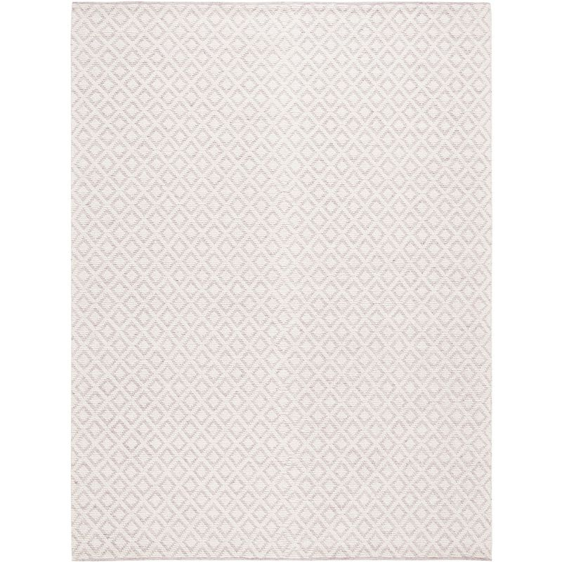 Vermont VRM304 Hand Woven Indoor Area Rug - Ivory/Red - 5'x8' - Safavieh