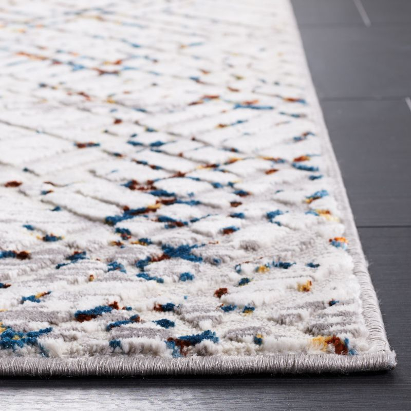 Amelia ALA275 Power Loomed Area Rug - Gray/Light Gray - 8'9"x11'9" - Safavieh.