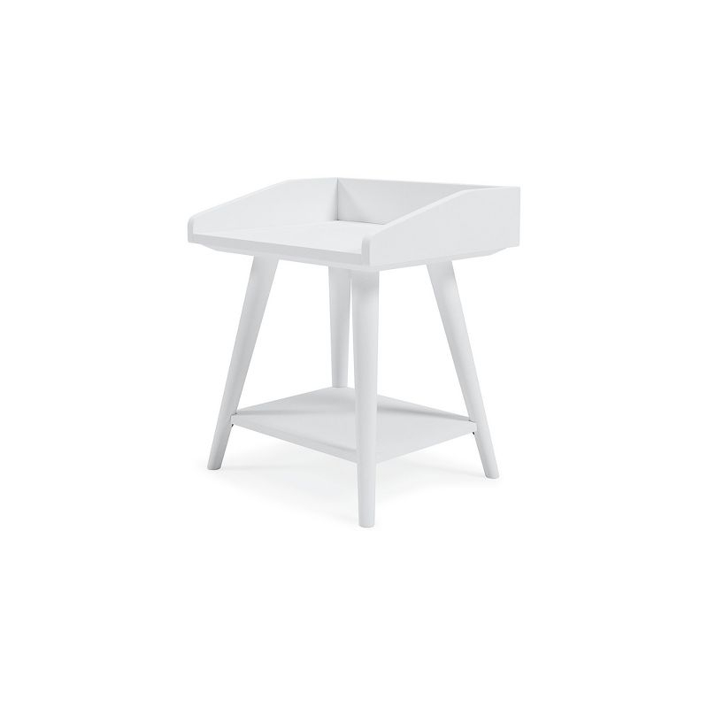 Signature Design by Ashley Casual Blariden Accent Table  White