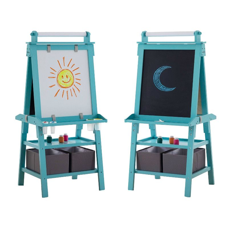 Little Partners Deluxe Art Magnetic Board Easel & Reviews | Wayfair