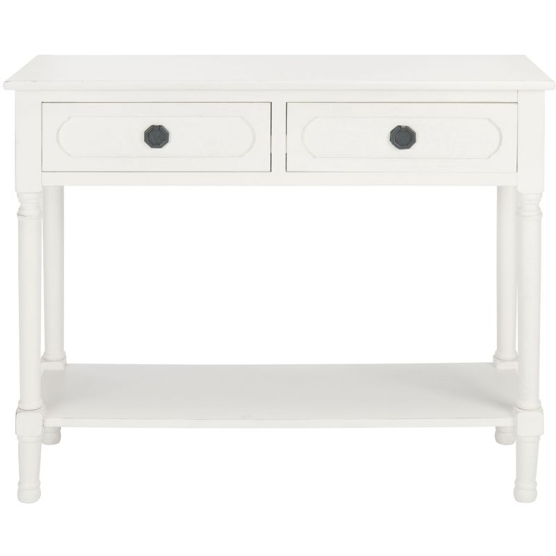Allura 2 Drawer Console Table - CNS5725A - Off-White - Safavieh