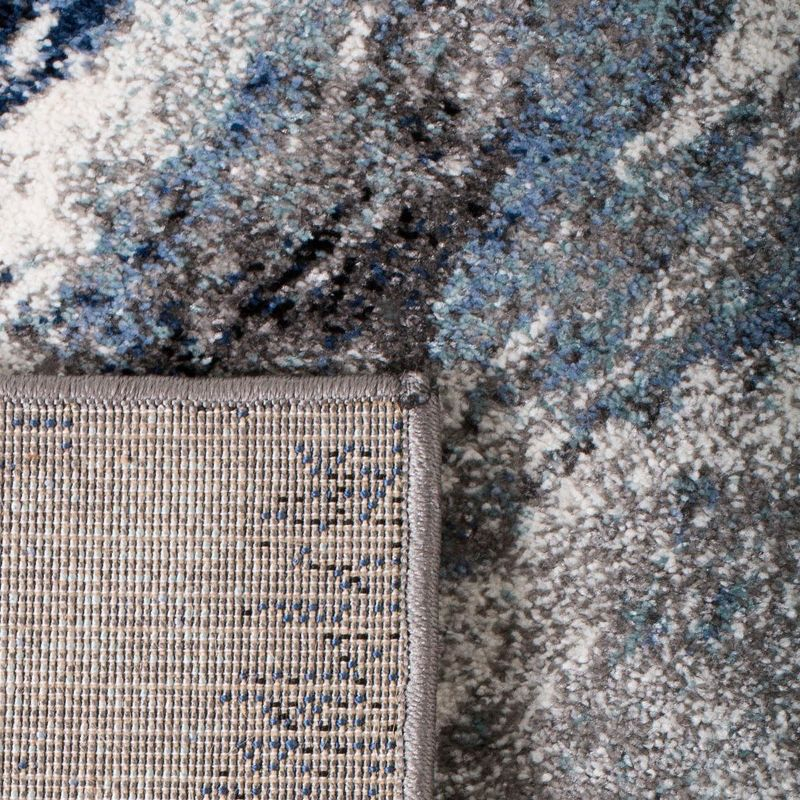 Galaxy GAL117 Power Loomed Indoor Area Rug - Blue/Grey - 9'x12' - Safavieh