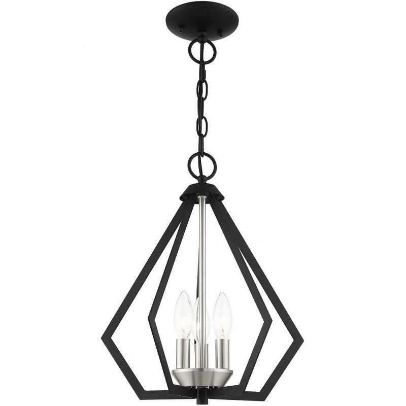 Livex Lighting Prism 3 - Light Chandelier in  Black