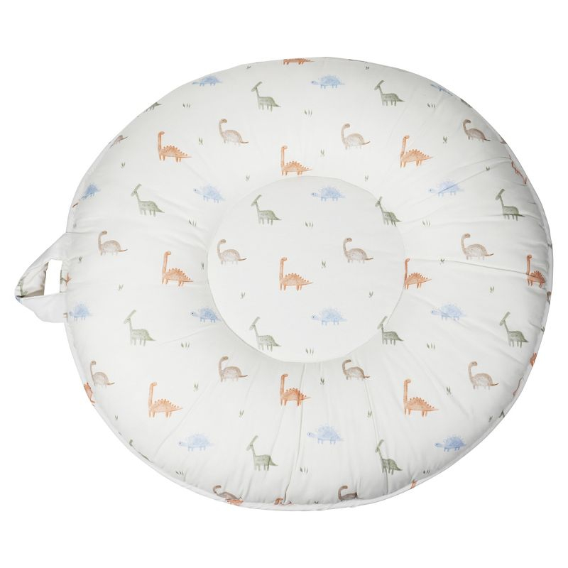 GooseWaddle Darby Dino & Beige Children's Pello Floor Cushions - 12 mo+
