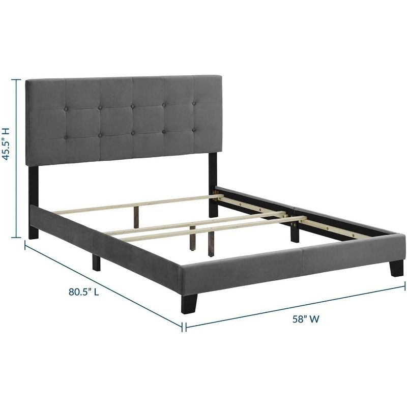 Modway Amira Full Performance Velvet Bed