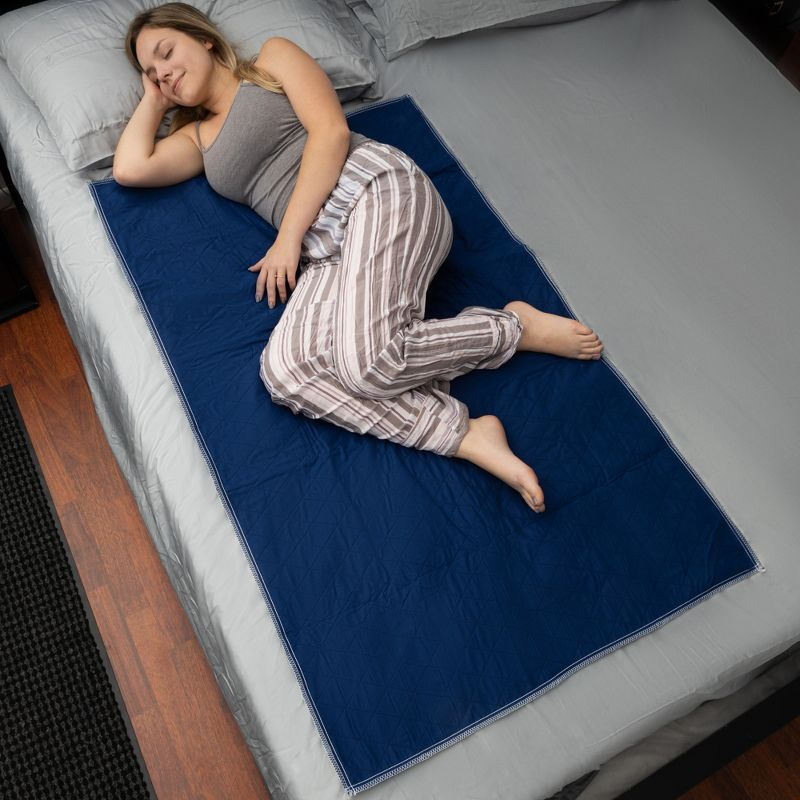 Inspire Waterproof Mattress Protector, Dark Colored to Hide Stains, Extra Large 34 x 54 – Quilted, Bed Pad for Incontinence Washable 2 Pack