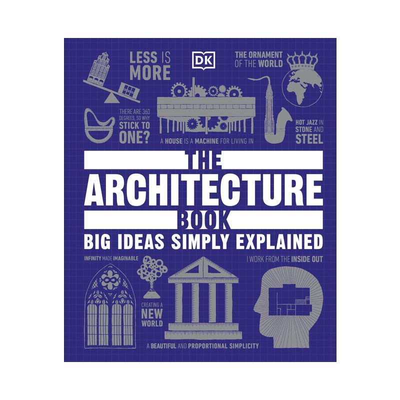The Architecture Book - (DK Big Ideas) by  DK (Hardcover)