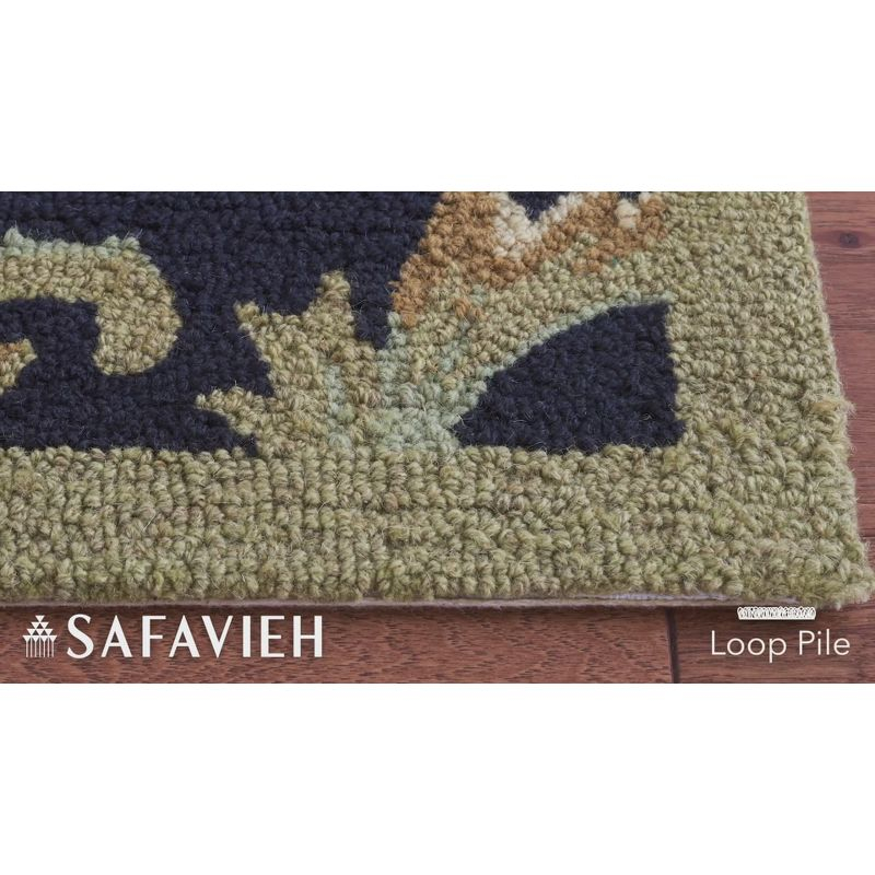 Chelsea HK310 Handmade Area Rug - 4' Round - Ivory - Safavieh