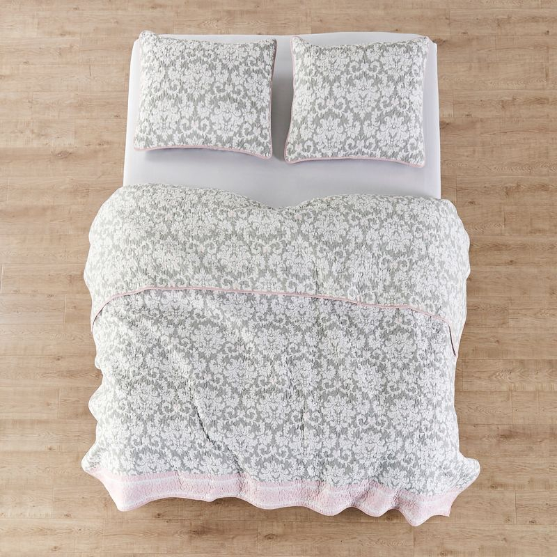 Margaux Quilt Set - One Full/Queen Quilt and Two Standard Shams - Levtex Home