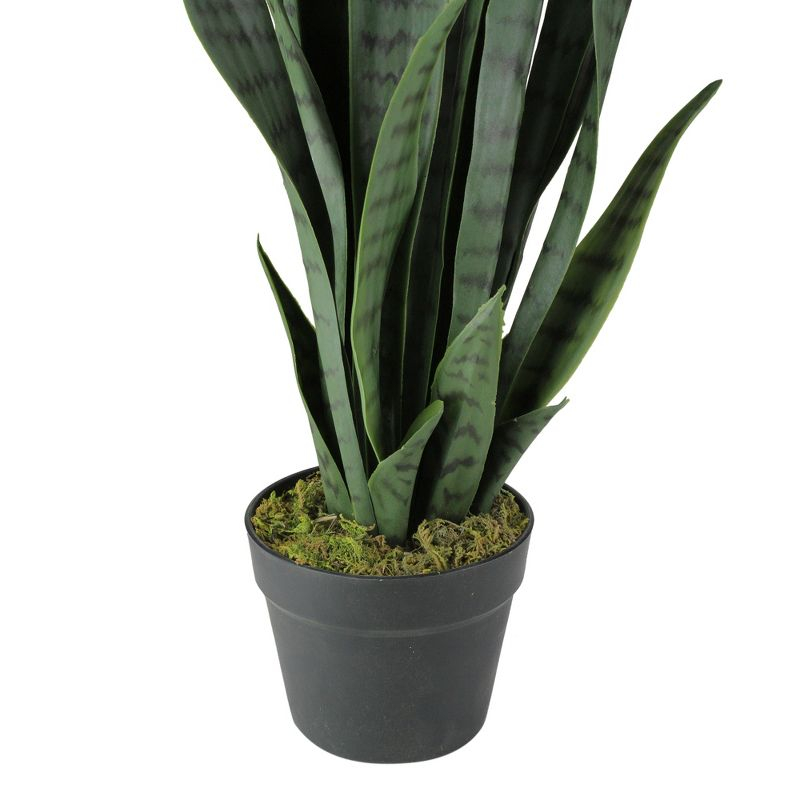 Northlight Real Touch™️ Artificial Two Tone Potted Snake Plant - 29"