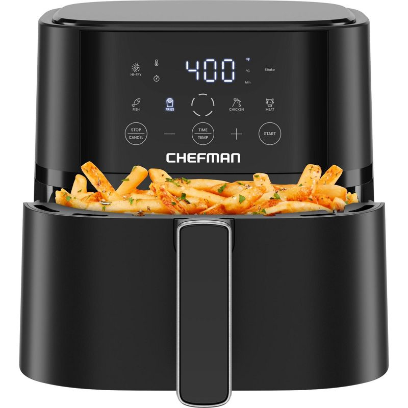 Chefman 4 Liter Air Fryer Black