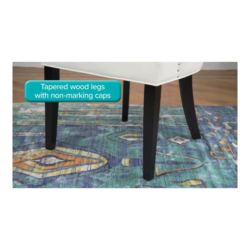 Modway Regent Dining Side Chair Fabric Set of 2 - Gray