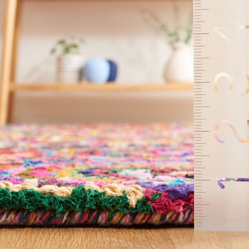 Nantucket NAN143 Hand Tufted Indoor Accent Rug - Pink/Multi - 2'x3' - Safavieh.