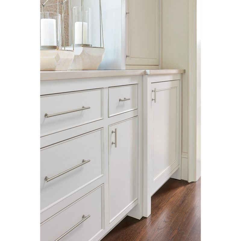 Amerock Radius 12-5/8 inch (320mm) Center-to-Center Satin Nickel Cabinet Pull