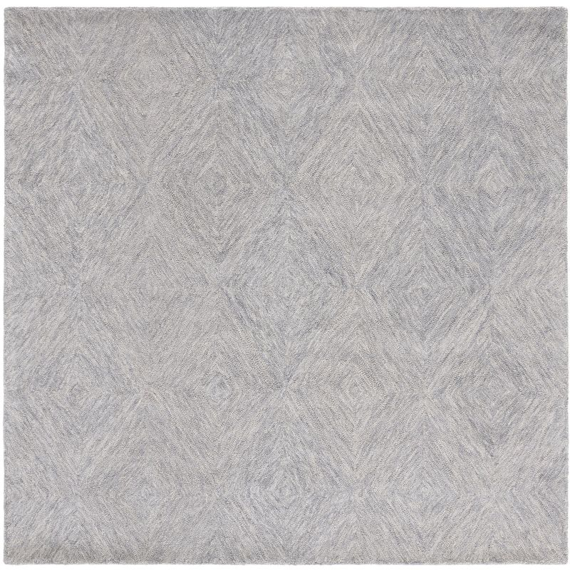 Metro MET105 Hand Tufted Area Rug - Grey - 6'x6' - Safavieh.