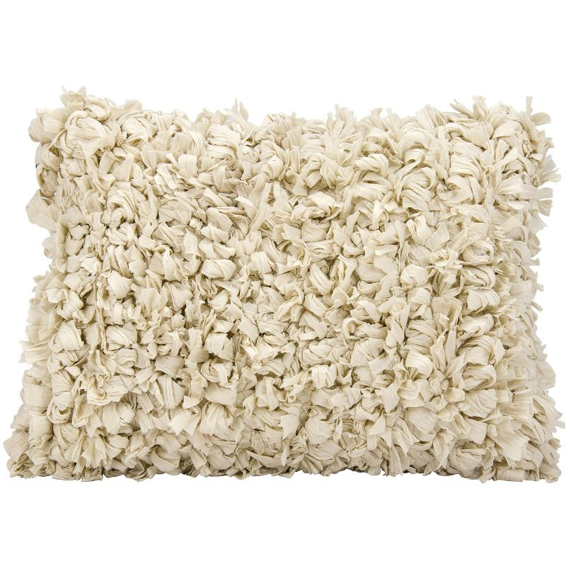 Nourison Loop Shag Throw Pillow