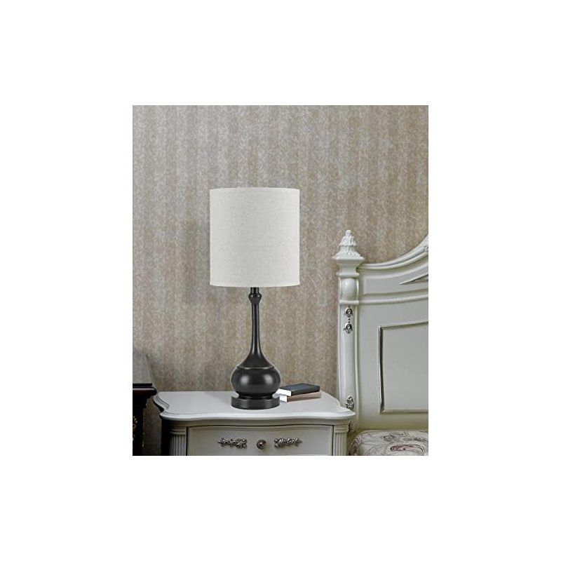 Cal Lighting 100W Tapron Metal Accent Lamp - Dark Bronze