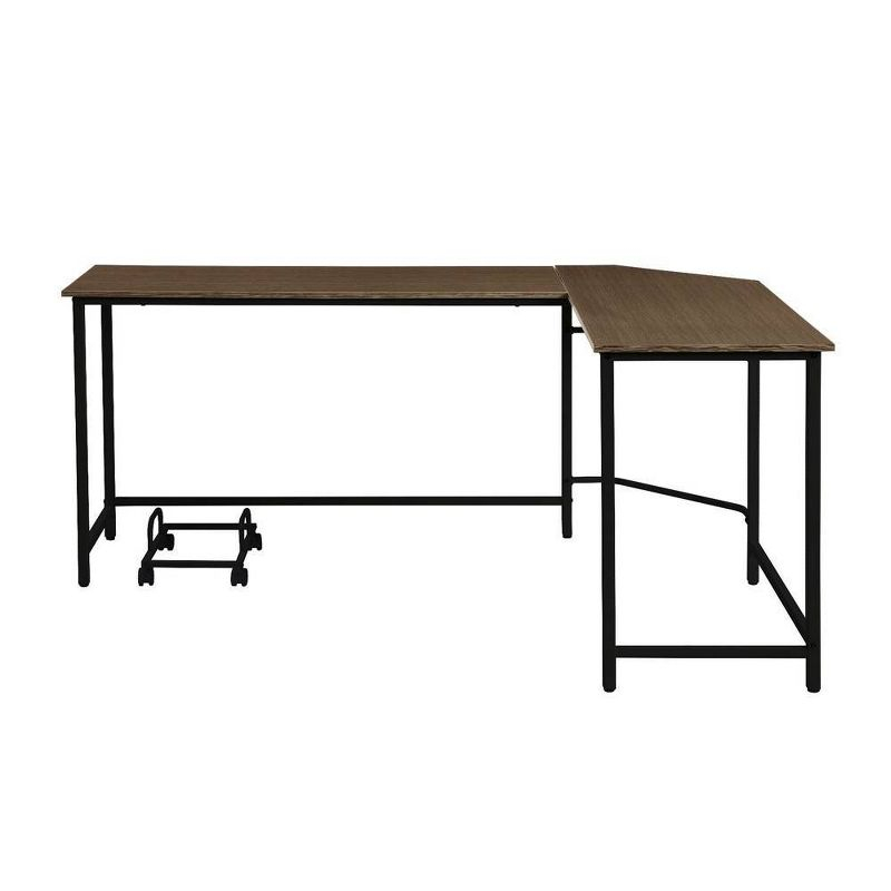 Acme Furniture 66" Dazenus Desk Black/Oak Finish
