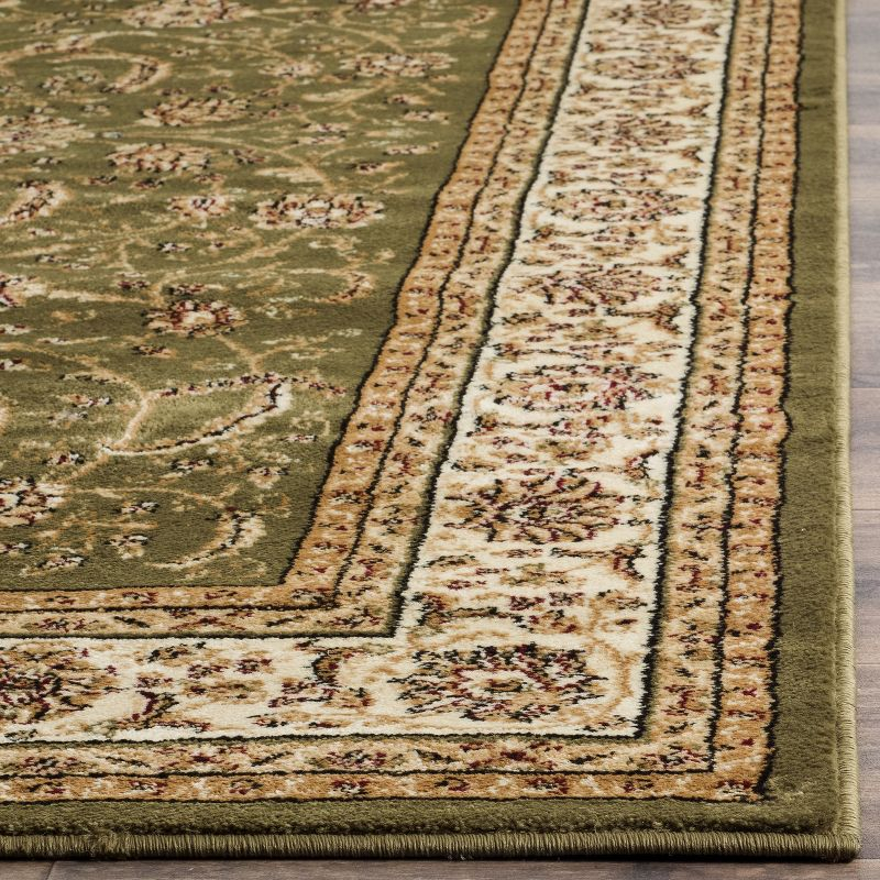 Lyndhurst LNH219 Power Loomed Area Rug - Sage/Ivory - 8'x11' - Safavieh