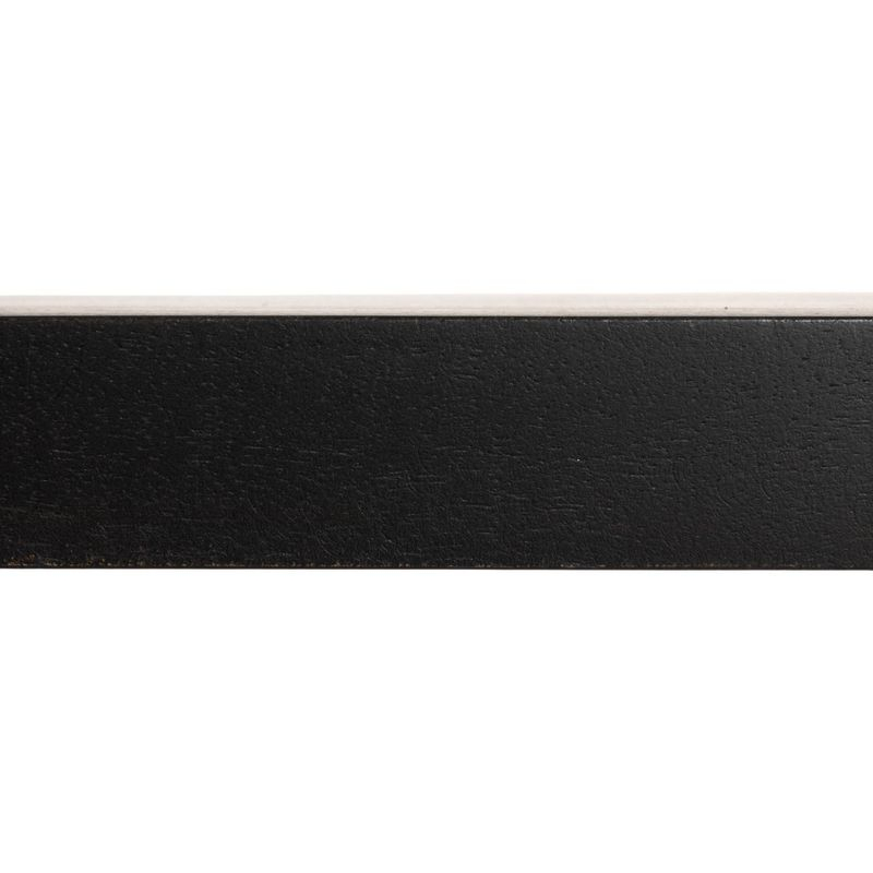 Storied Home Waterfall Edge Coffee Table Black