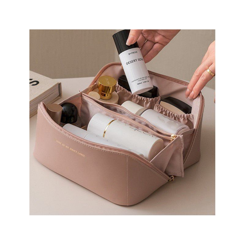 Multitasky - Deluxe Travel Cosmetics Organizer Bag Blush Pink