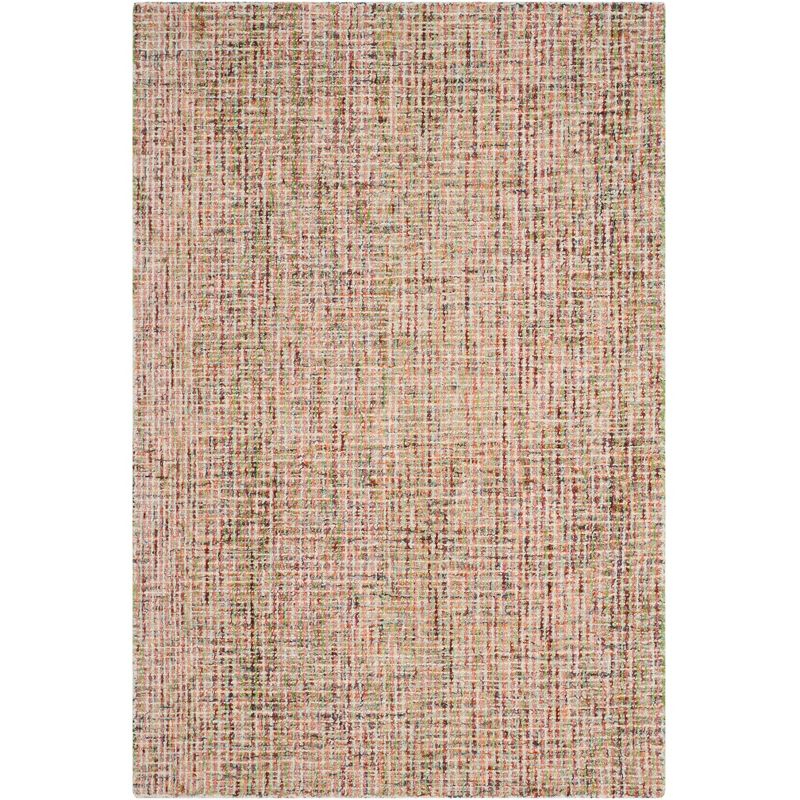 Abstract ABT468 Hand Tufted Indoor Area Rug - Gold/Blue - 5'x8' - Safavieh