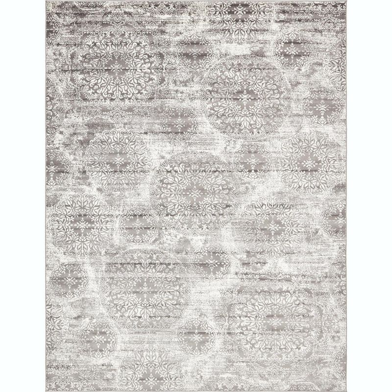 Unique Loom 9' 0 x 12' 0 Sofia Grand Gray Area Rug