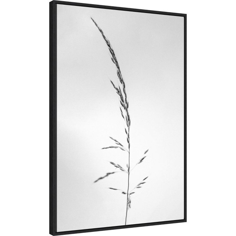 23" x 33" Amid The Flowers by Teis Albers Framed Canvas Wall Art Print - Amanti Art