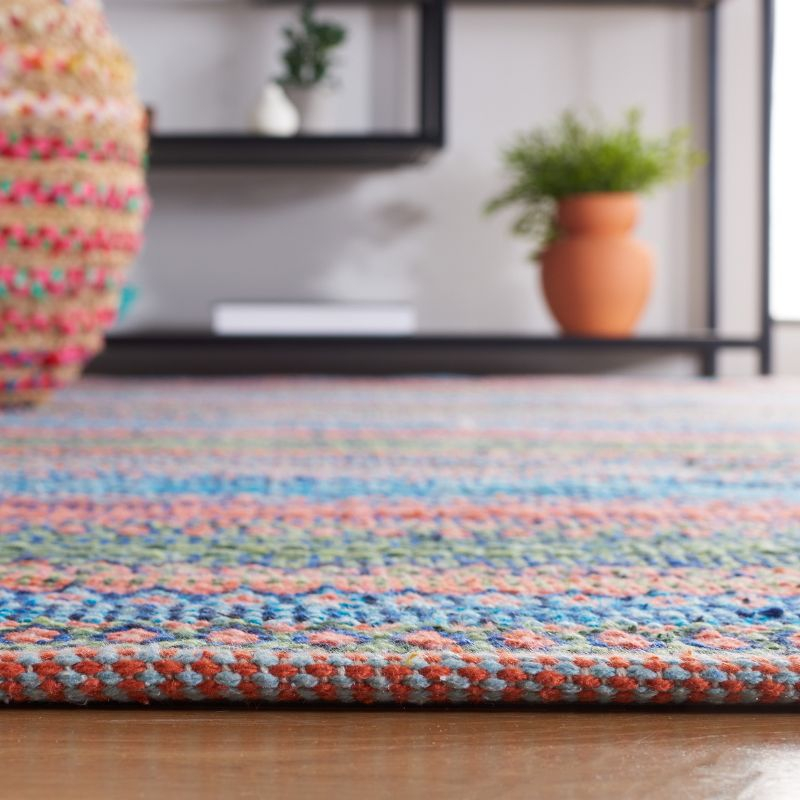 Kilim KLM475 Hand Woven Area Rug - Orange/Green - 8'x10' - Safavieh.