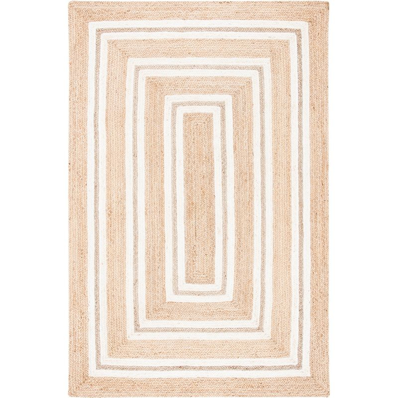 Natural Fiber NF890 Power Loomed Area Rug - Natural/Ivory - 5'x8' - Safavieh.