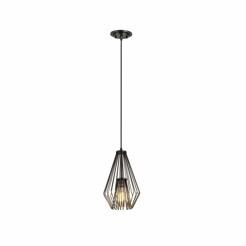 Z-Lite Quintus 1 - Light Pendant in  Plated Bronze