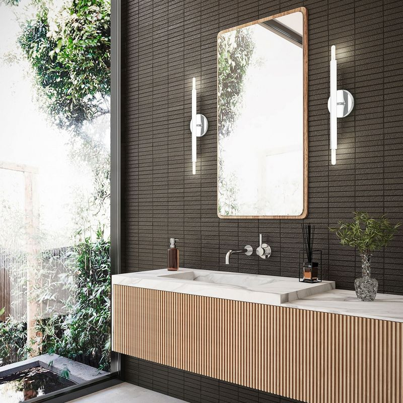 Livex Lighting Moco 2 - Light Wall Light in  Polished Chrome