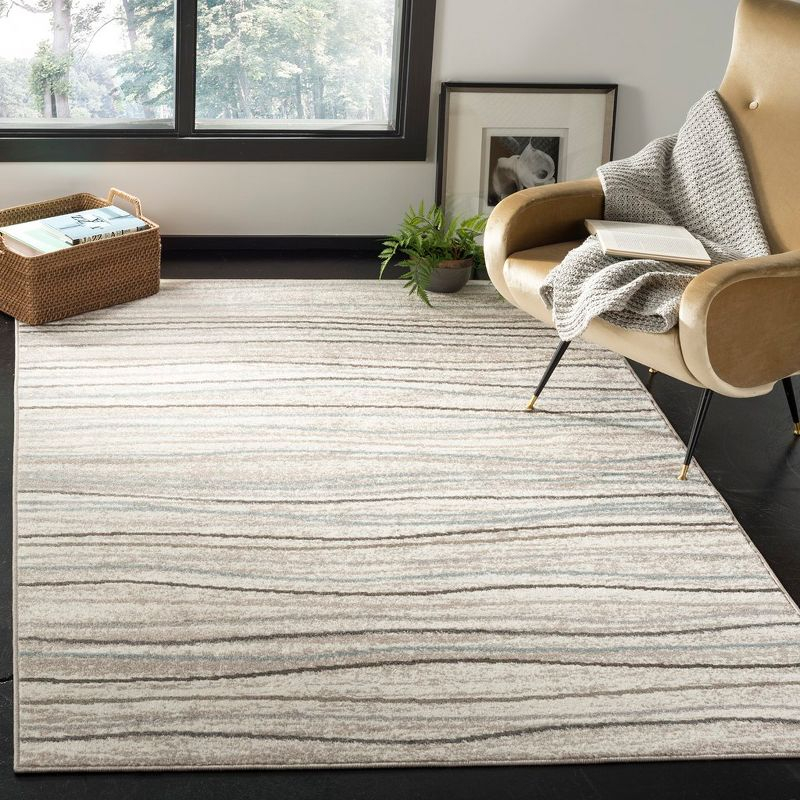 Amsterdam AMS111 Power Loomed Indoor Accent Rug - Cream/Beige - 3'x5' - Safavieh