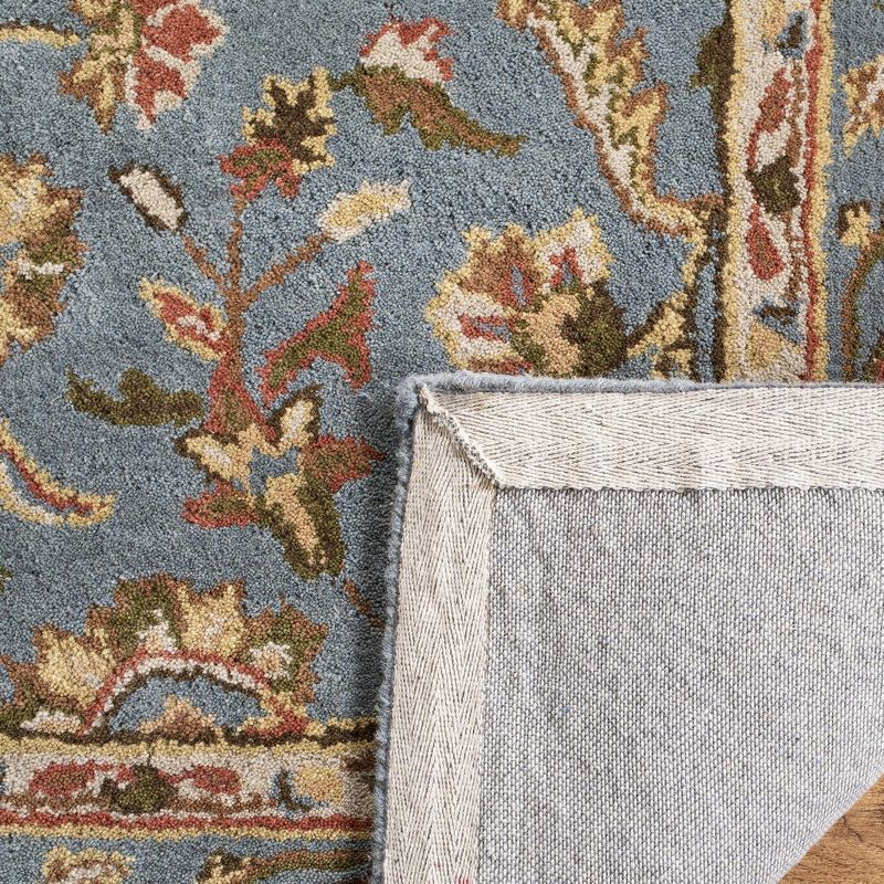 Heritage HG969 Hand Tufted Area Rug - Blue/Blue - 8'9"x11'9" - Safavieh.