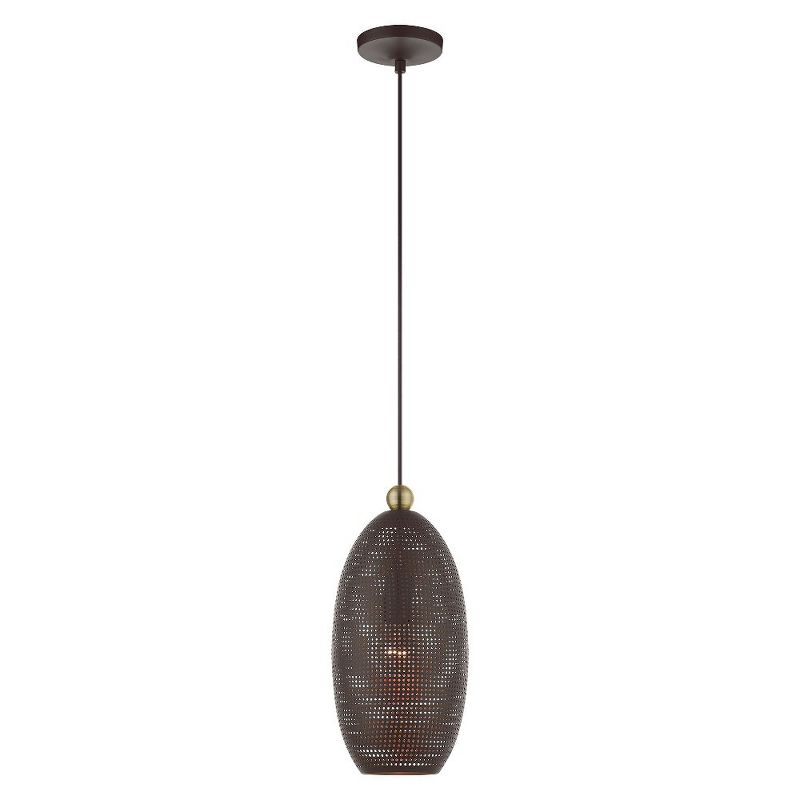 Livex Lighting Dublin 1 - Light Pendant in  Bronze