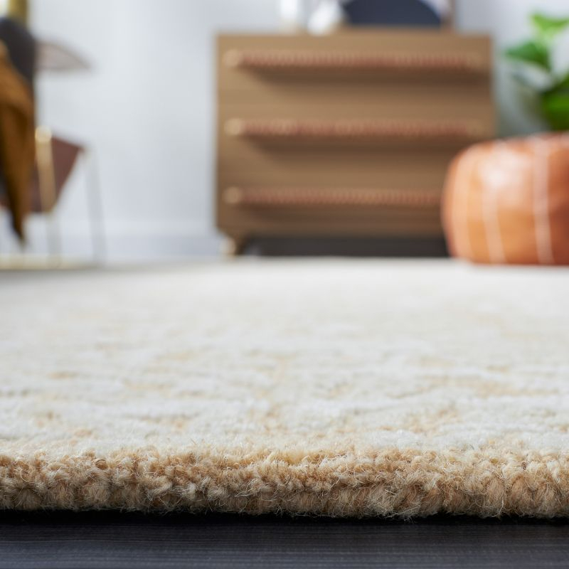 Metro MET905 Hand Tufted Area Rug - Gold/Ivory - 5'x8' - Safavieh.