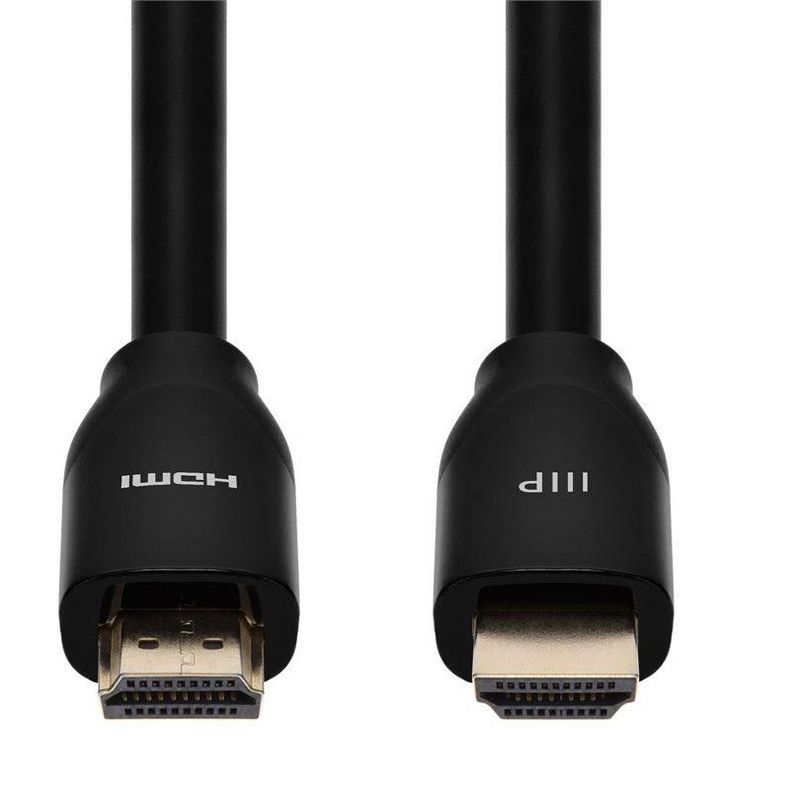 Monoprice HDMI Cable - 6 Feet - Black | Certified Premium, High Speed, 4K@60Hz, HDR, 18Gbps, 28AWG, YUV 4:4:4, Compatible with UHD TV and More